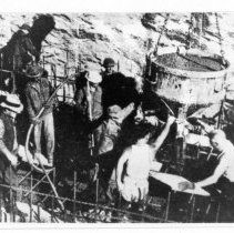 Waterbury Dam construction