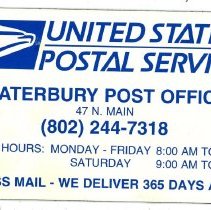 Waterbury Post Office