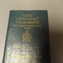 1932 Vermont Walton's Register