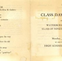 WHS - Class Day Exercises 1934