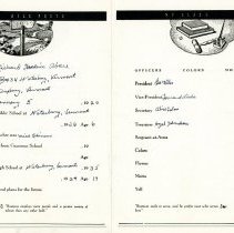 Commencement Memories booklet