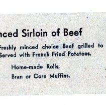 Graduation - Card Album-Class Roll Card and Dinner Ticket