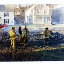 Village Fire Department - Elm St Burn