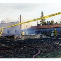 Village Fire Department - Elm St Burn