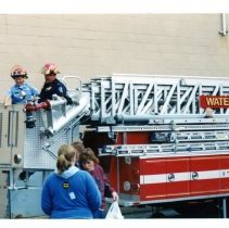 Village Fire Dept - 2002 - New Fire Ladder