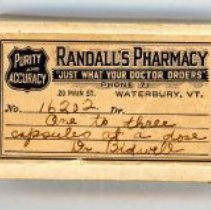 Randall's Pill Box