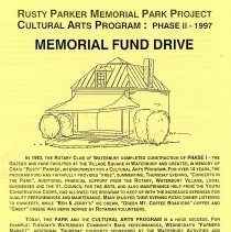 Rusty Parker Memorial Park - Fund Drive