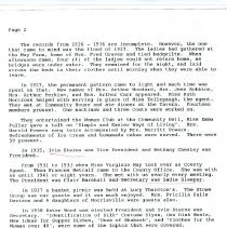 Thatcher Brook Home Bureau