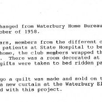 Thatcher Brook Home Bureau