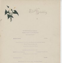 Waterbury Inn Menu (Easter)