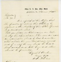 Communications from Brattleboro -- Sloan Hospital