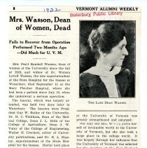 Wasson, Watson & Pearl (Randall)