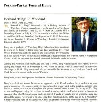 Woodard, Bernard "Bing" Family