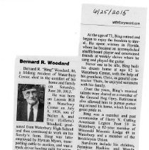 Woodard, Bernard (Bing) Family