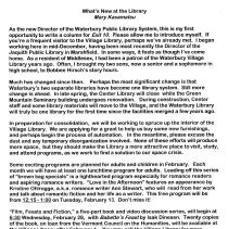 Waterbury Public Library