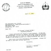 Winooski Street Bridge Controversy