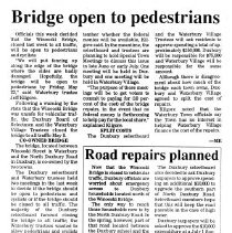 Winooski Street Bridge Controversy