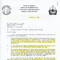 Winooski Street Bridge Controversy