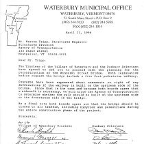 Winooski Street Bridge Controversy