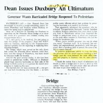 Winooski Street Bridge Controversy