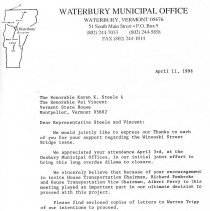 Winooski Street Bridge Controversy