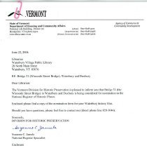 Winooski Street Bridge Controversy