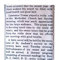 Towne, Daniel - Family