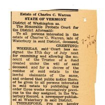 Warren Family - Charles C.