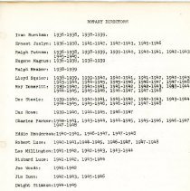 Rotary Members Information