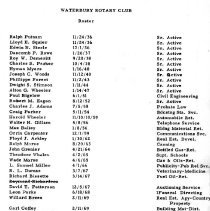 Rotary Members Information