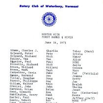 Rotary Members Information