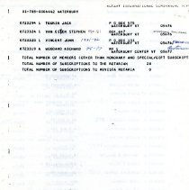 Rotary Members Information