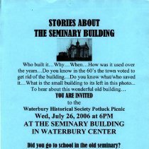 Waterbury Historical Society