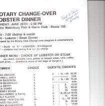 Rotary Lobster Dinner