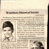 Waterbury Historical Society