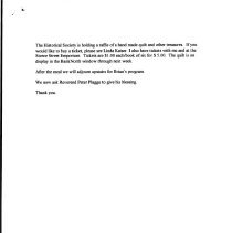 Waterbury Historical Society