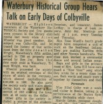 Waterbury Historical Society