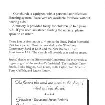 "The White Meeting House" United Church of Christ.