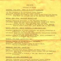 "Waterbury Bicentennial Historical Spectacular" flier