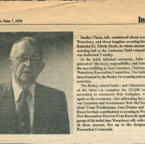 Scout Hall Dedicated