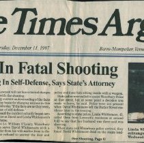 Lowcock "No Charges In Fatal Shooting"