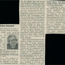 Iola Grace Atwood - Obituary