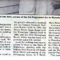 "Waterbury Capitalizes On Its History" - 9-24-1998