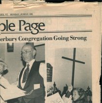 One Hundred Fifty Years Later,  Waterbury Congregation Going Strong"