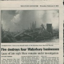 "Fire Destroys 4 Businesses"