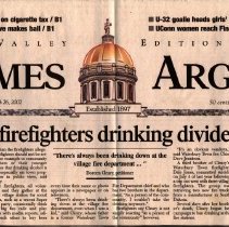 "Issue of Firefighters Drinking Divides Town"