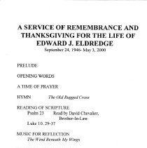 "Edward J. Eldredge