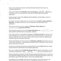 "Bio for Janet and Tony DiBlasi"