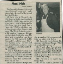 "Max Irish"