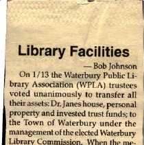 "Library Facilities"